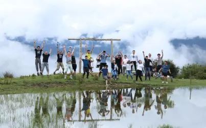 [图]中国网安网络监测预警事业部内容安全产品线2020年团建活动