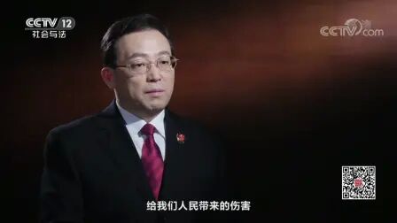 [图]《法治中国说》第二季·大检察官说 20190107 刑事法律监督