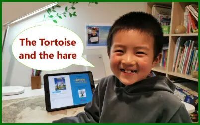 [图]儿童英文故事 - The Tortoise and the hare【英文字幕】