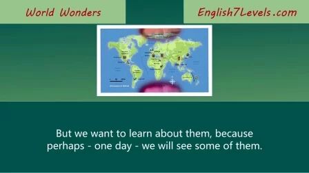 [图]Learn English Through Story ★ Subtitles_ World Wonders (level 2)