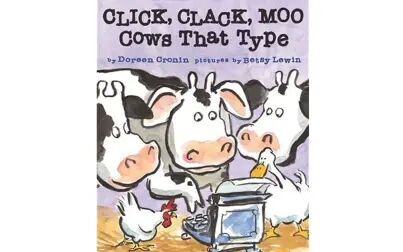 [图][英文经典童书]《奶牛打字员》Click, Clack, Moo - Cows That Type