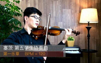 [图]【考级示范】塞茨 D大调第五学生协奏曲第一乐章 Seitz Op.22 第五协...