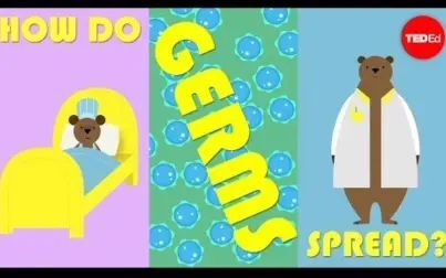 [图]【Ted-ED】细菌如何传播和致病 How Do Germs Spread