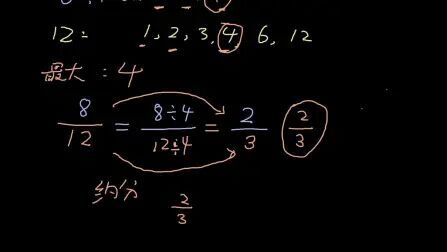 [图]小学数学 五年级下 分数的意义和性质 04 约分