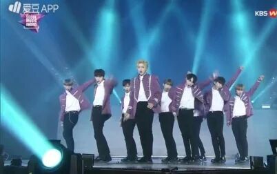 [图]首尔歌谣大赏WANNA ONE<Beautiful+Energetic+Burn it up>高清现场