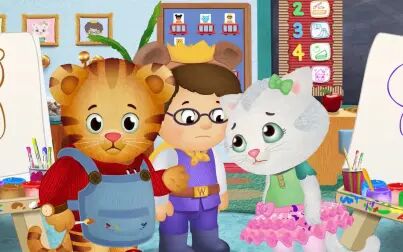 [图]Daniel Tiger - How to Paint and Draw