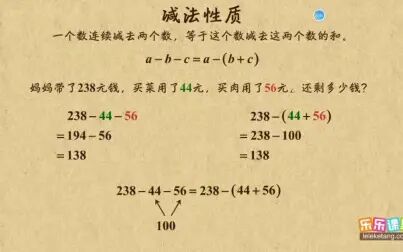 [图]加减法结合律预习