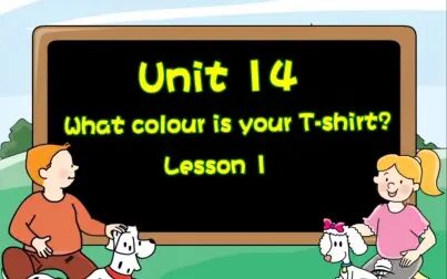 [图]青少版新概念入门级A unit14 What colour is your T-shirt?