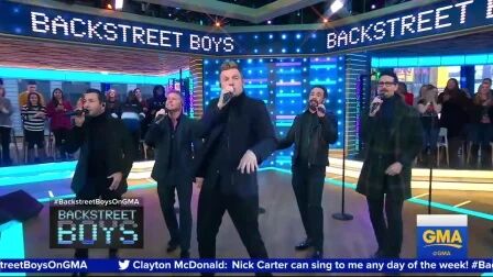 [图]【早安美国现场】Backstreet Boys - I Want It That Way 2019.01.25