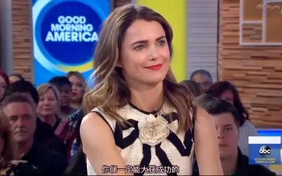 [图]【Keri Russell】2019年上早安美国宣传Burn This