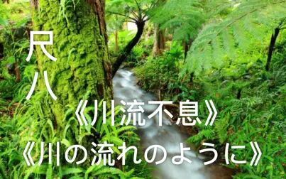 [图]《川流不息》《川の流れのように》尺八演奏