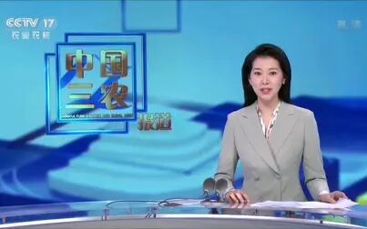 [图]【放送文化】孟语凡首秀CCTV17《中国三农报道》