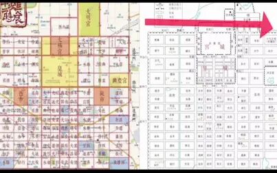 [图]唐长安城的分布