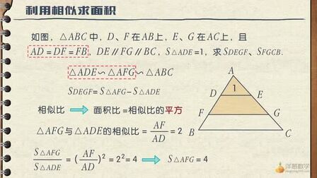 [图]相似三角形性质的应用