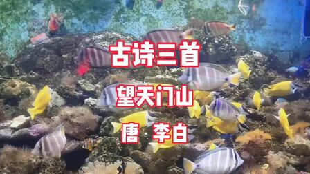 [图]部编语文(三上)17 古诗三首 望天门山(朗读)