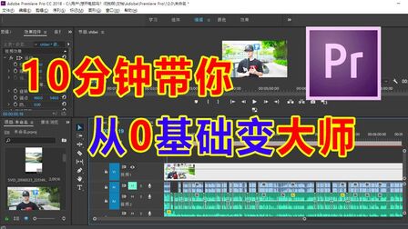[图]「Pr教程」十分钟从0基础变大师,高手剪辑师常用的技巧都在这