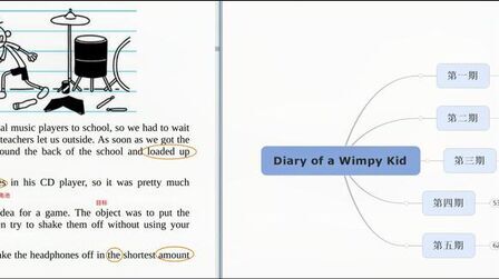 [图]三十天阅读计划 Diary of a Wimpy Kid 原版书精读精讲 第五期