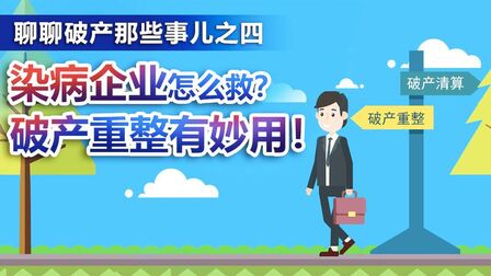 [图]【央视财经V讲堂】染病企业怎么救?破产重整或可实现多赢!