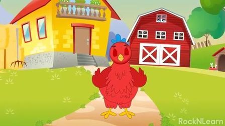 [图]经典英文儿歌The Little Red Hen Song