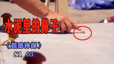 [图]《超感神探S1-03》水泥墩里露出人的鼻子,无意揭露了两起凶杀案