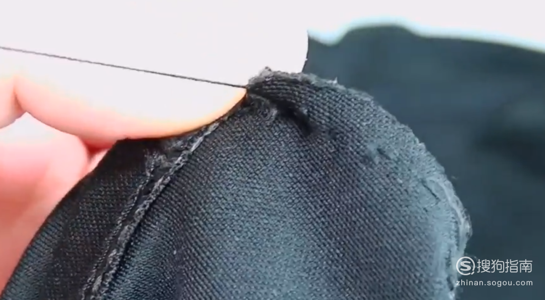裤缝的隐形缝制方法