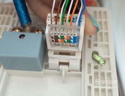 网线插座接线方法