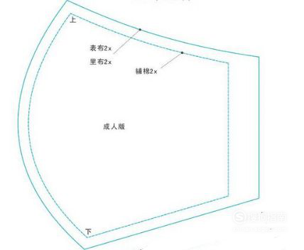 如何做口罩(口罩裁减纸样)