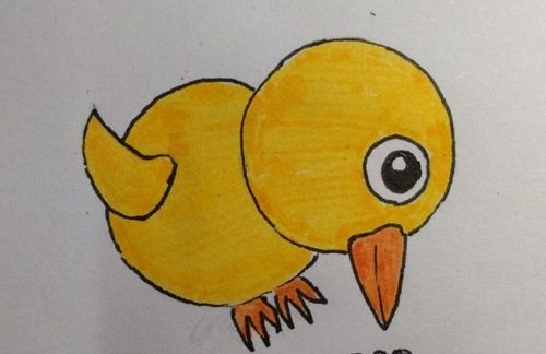 小鸡画法教程怎么画小鸡画小鸡的方法步骤