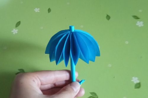 手工小雨伞制作步骤图片小雨伞的折纸教程分解