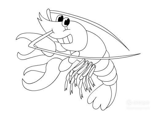 虾的简笔画如何画优质