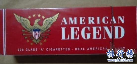 americanlegend烟图片和价格美国传奇香烟价格排行榜2种