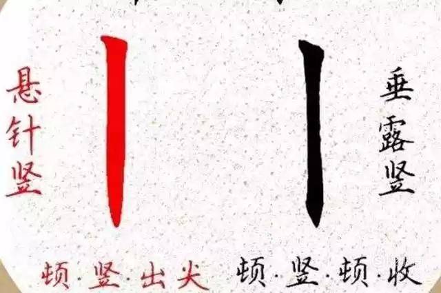 写字课程教会孩子28种笔画怎么写点横撇竖捺