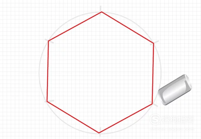 怎样画正六边形