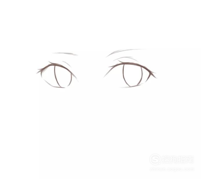 怎么画二次元眼睛