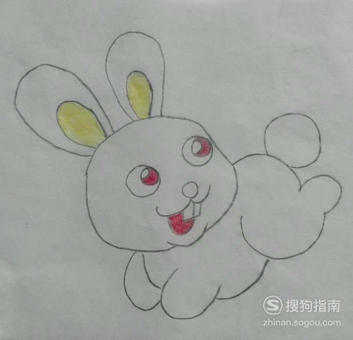 如何画可爱的小兔子的简笔画