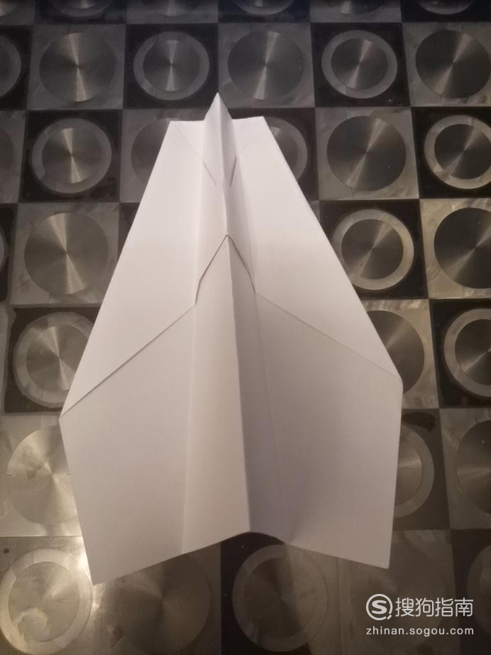 折纸飞得久的飞机图解 2分钟学会纸飞机的折法
