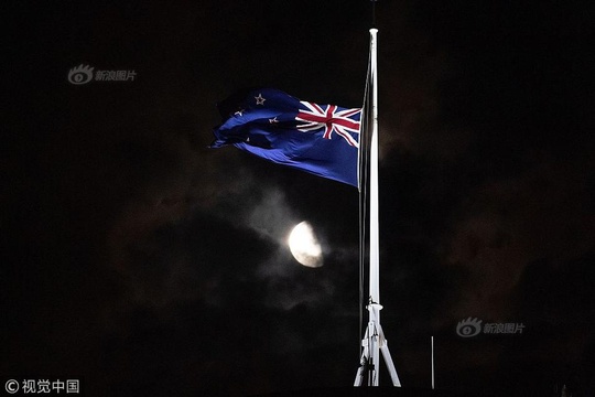 新西兰议会大厦降半旗哀悼遇难者(3) 第3页