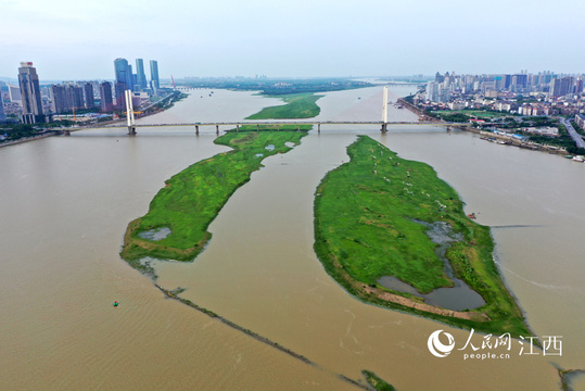 高清图:赣江水位进一步上涨 28日晚新一轮降雨来袭(3) 第3页