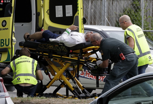 现场:新西兰枪击案已致40人死亡20多人重伤(4) 第4页