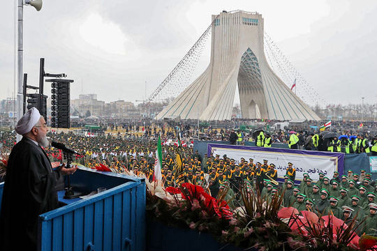 伊朗纪念伊斯兰革命40周年 百万人参加纪念活动 第1页