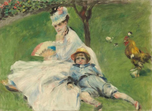雷诺阿-Madame Monet and Her Son 第1页