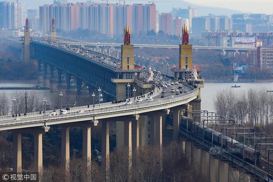 封闭两年 南京长江大桥再通车(2) 第2页