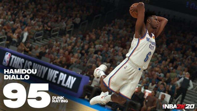 NBA2K20扣篮能力值TOP5!一场没打的他超拉文戈登?(6) 第6页