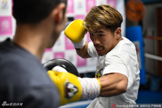 中日拳王争霸赛木村翔公开训练(6) 第6页