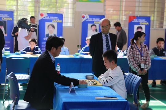 高清-围棋大师进校园活动走进合肥 大师小棋手同场竞技(17) 第17页