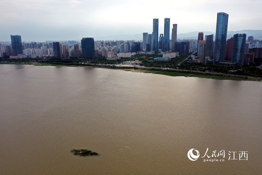 高清图:赣江水位进一步上涨 28日晚新一轮降雨来袭(2) 第2页