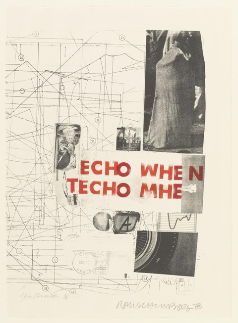 罗伯特·劳申伯格-Echo When 第1页