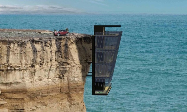 澳洲建筑师设计悬崖屋 名副其实“看得见风景的房子” 第1页