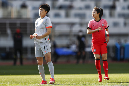 奥预赛附加赛首回合:韩国女足-中国女足(9) 第9页