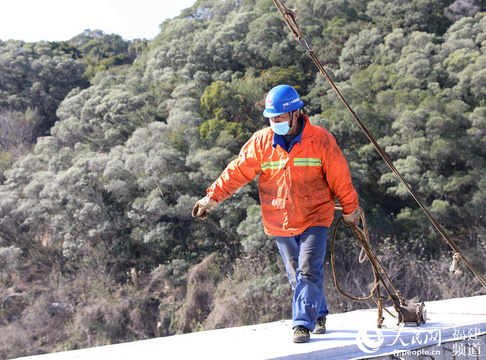 国家重点工程福平铁路冲刺攻坚:第一个复工点开始架梁作业(5) 第5页